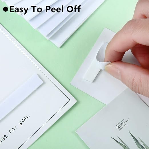 12 Sheets Foam Sheets Crafts 7.9 x 5.9 Inch White Double Sided Sticky Craft - Image 6