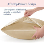 BEDELITE Satin Pillowcase for Hair and Skin, Super Soft and Cooling Similar to - Image 6