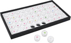 Ikee Design White Foam Gem Jars Showcase Stackable Display Tray - Image 5