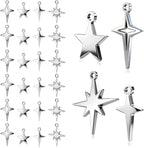 32Pcs Fadeless Stainless Steel Charms by stino