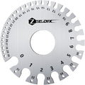 ZeeDix Standard Dual-Sided Round Wire Cable Sheet Gage | Stainless Steel Metal by ZeeDix