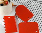 LRONG 6PCS Pottery Tools Plastic Clay Scraper Set Scraping Handle Carved Soft - Image 5