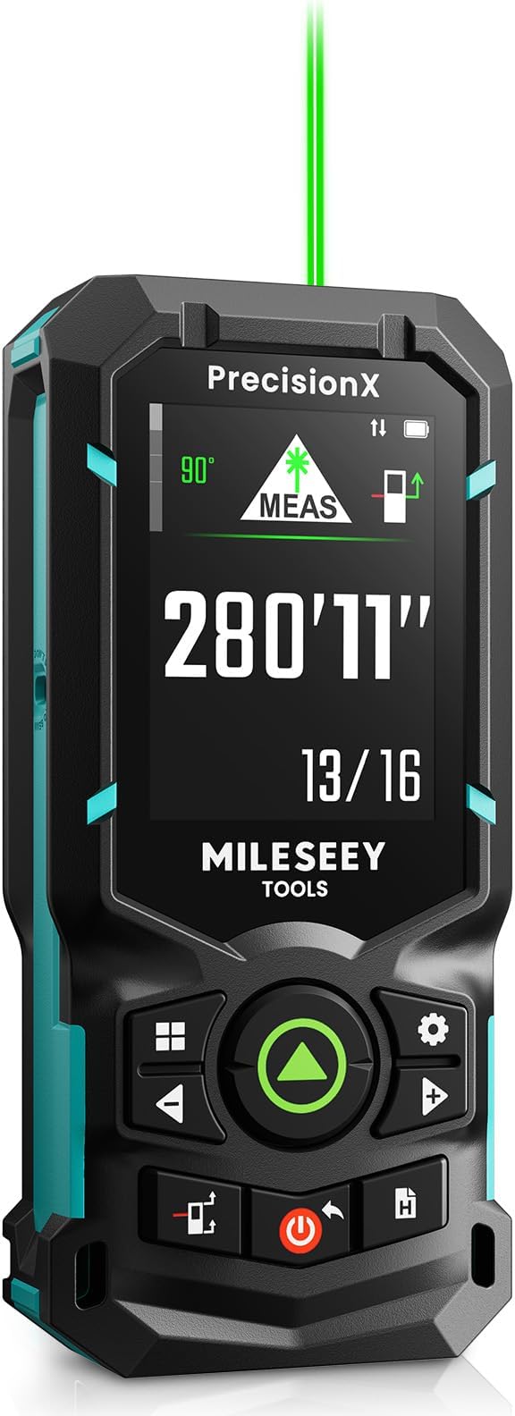 MILESEEY S50 Green-Beam Laser Distance Measure - 400ft Laser Measure by MiLESEEY