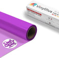 VinylRus Puff Vinyl Heat Transfer -12” x 6ft Purple Puffy 3D Iron on Vinyl by VinylRus