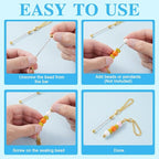 30 PCS Beadable Keychain Bars Bulk, Metal Blank Keychain Bars - Image 7