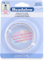 Beadalon German Style Wrapping Wire, 16 Gauge, 2.2 m / 7.2 ft by Unknown