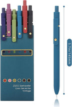 Ddaowanx Colorful Gel Pens, 0.5mm Fine Point Retractable, Cute Pens - Image 3