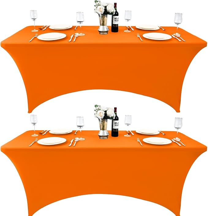 2-Pack 6ft Spandex Table Covers by Unknown