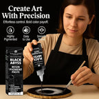 BALTIC DAY Black Abyss Epoxy Resin Pigment Paste XL – Opaque Epoxy Dye & High - Image 5