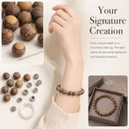 6mm Matte Brown Pictures Jaspers Bead, 15-Inch Matte Round Loose Stone Beads - Image 4