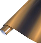 Tintnut Yellow Black Gradient Heat Transfer Vinyl Roll, easy cut & weed by Tintnut