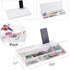 Small Glass Desktop Whiteboard Dry-Erase-Board - Image 4