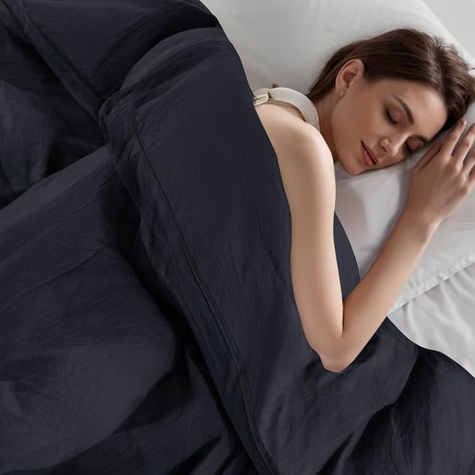 NEXHOME PRO Queen Duvet Cover Set – 100% Certified Organic Cotton - Image 5