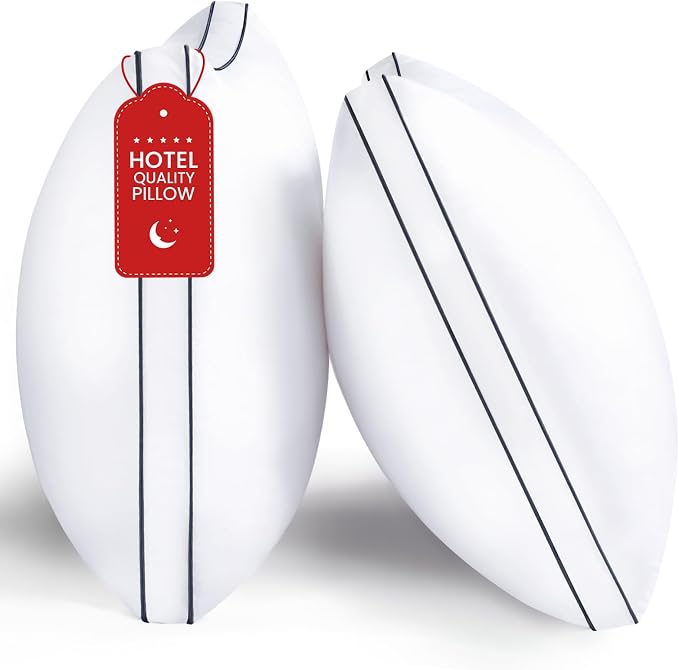 ROUMEA Pillows Standard Size Set of 2, Bed Pillows by ROUMEA