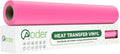 Aoder Fluorescent Pink Heat Transfer Vinyl by AoderDTFTransferFilm