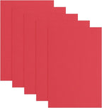 uxcell 5 Pcs Red EVA A4 Foam Sheets Crafts, 12 x 8 Inch Foam Paper by uxcell