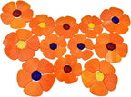 Esweny 12 Flower Stained Glass Mosaic Tiles - Image 7
