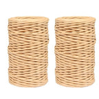 Floral Wire, 2 Rolls Rustic Paper Wrapped Metal Wire 14 Gauge 328 Feet | Bind by JFFX