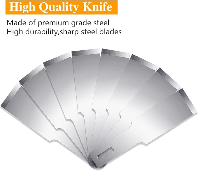 Jetmore 100 Pack Hobby Blades Set #17 Craft Knife Blades Refill Hobby Knife - Image 3