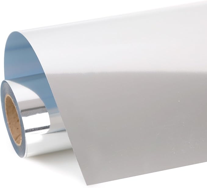 FUNKAKA Heat Transfer Vinyl Soft Silver HTV Rolls by FUNKAKA