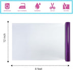 Metallic Foil Heat Transfer Vinyl Purple 12Inch*6FT Bundle Chrome HTV in - Image 2