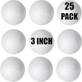 25 Pack 3'' inch Foam Balls by Bargain+Paradise