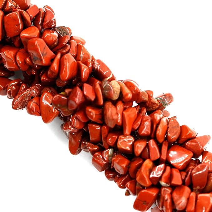 Crystal Chips with Holes for Jewelery Making 5mm-8mm Natural Gemstone Beads by Ouubuuy