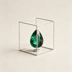 Emerald Green Color Cubic Zirconia Loose Beads Unset - Image 9