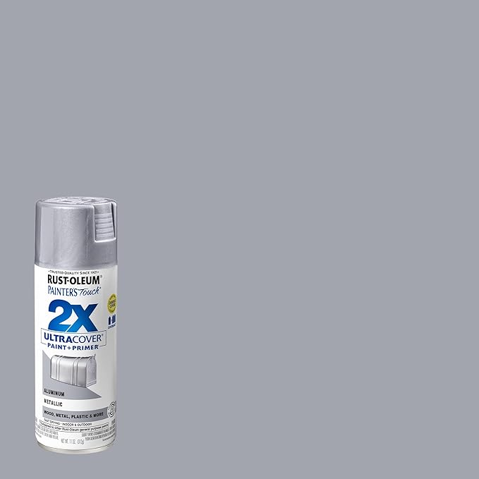 Rust-Oleum 334058 Painter's Touch 2X Ultra Cover Spray Paint, 11 oz, Metallic - Image 2