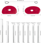 DIYOOHOMY Pottery Carving Tools, Clay Sculpting Tools - Image 2