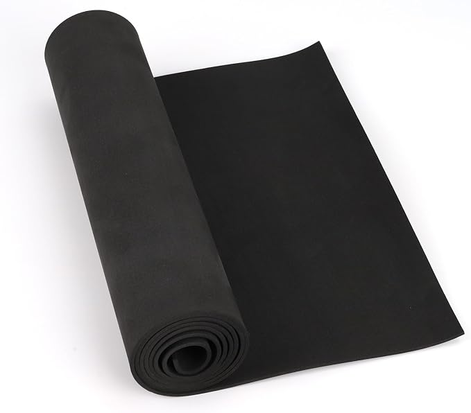 Do²ping Black EVA Foam roll, 2mm Thick Premium Cosplay EVA Foam Sheet, DIY by Do%C2%B2ping