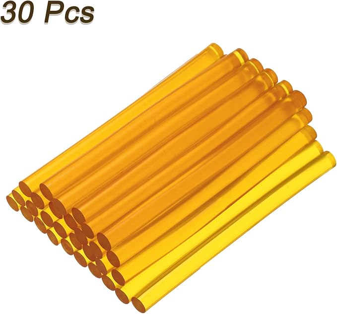uxcell 30pcs 7mm x 100mm Mini Hot Glue Sticks - Image 3