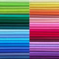 HANPATQUI 50PCS 5 x 5 inch Solid 100% Cotton Fat Quarters Fabric by HANPATQUI