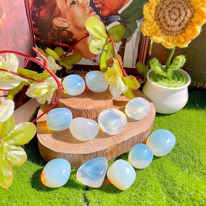 DUQGUHO Opal Crystals Bulk Natural Irregular Polished Stones Tumbled Crystals - Image 5