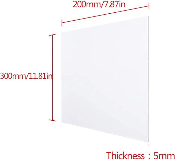 Acrylic Sheets Transparent Acrylic Sheet, Thickness 5 MM Acrylic Square Panel - Image 2