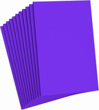 Do²ping Purple Foam Sheets Crafts, 8.5x5.5 Inch Eva Craft Foam Paper by Do%C2%B2ping