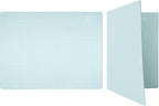 iMAT Flip Cutting Mat Note A2, Double-Sided, Light Green | Inch grid front by iMAT