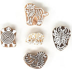 Wooden Animal Print Stamp - Image 2
