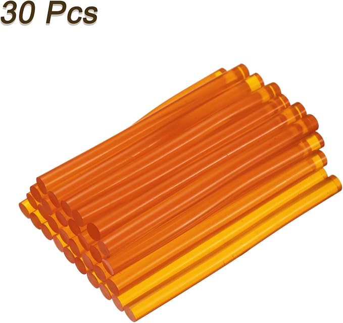 uxcell 30pcs 7mm x 100mm Mini Hot Glue Sticks - Image 3