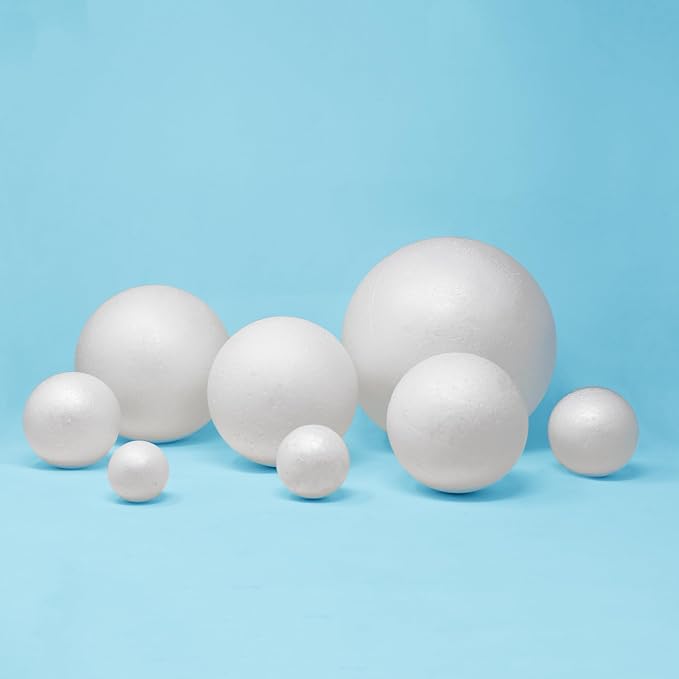 Evershine 12 Pack 4 Inch Craft Foam Ball - Image 3