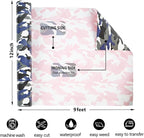 FUNKAKA Camo Army Grey HTV Heat Transfer Vinyl Rolls, Stretchy PU HTV Vinyl - Image 3