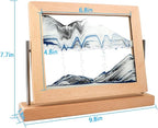 Bochino Moving Sand Art Picture Dynamic Sand Picture 3D Sand Art Frame - Image 2