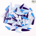 454g Petal Ceramic Mosaic Tiles by BuenoarteMosaicStone