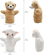 Yolococa Plush Animal Hand Puppet Set, and Panda Puppets - Image 7