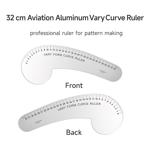 KEARING 32CM French Curve for Pattern Making, Vary Form Curve Ruler | Aviation - Image 3