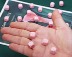 Tupalizy 10mm Acrylic Dice Beads Small 6 Sided Dice Charms - Image 4