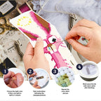 INFUNLY 6pcs Abstract Animal DIY Cross Stitch Bookmark Kits - Image 4