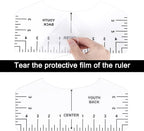 12pcs Tshirt Ruler Guide for Vinyl Alignment, T Shirt Measurement Accessories - Image 6