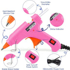 Mini Hot Glue Gun 10pcs Glue Stick Hot Glue Gun Set - Image 2