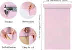 CHIHUT 12''x100'' Pink Self Adhesive Felt Fabric Velvet Flocking Liner - Image 7
